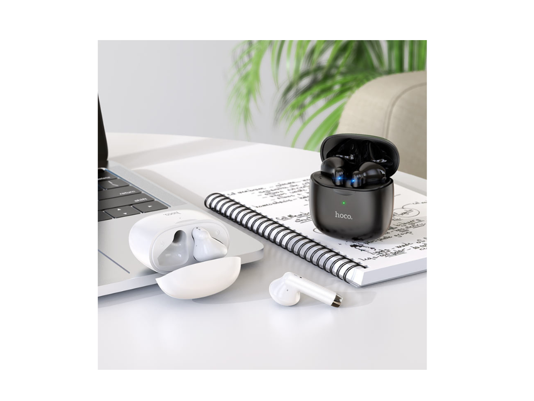 Hoco ES56 Scout Wireless Headset TWS with Charging Case - Black Hoco ES56 Scout Wireless Headset TWS with Charging Case - Black